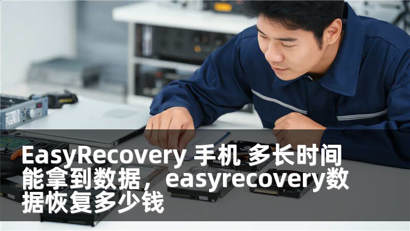 EasyRecovery 手机 多长时间能拿到数据，easyrecovery数据恢复多少钱