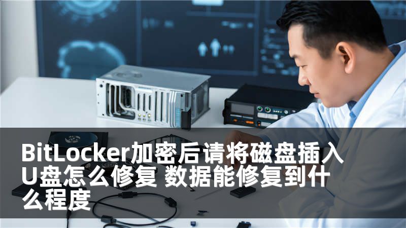 BitLocker加密后请将磁盘插入U盘怎么修复 数据能修复到什么程度