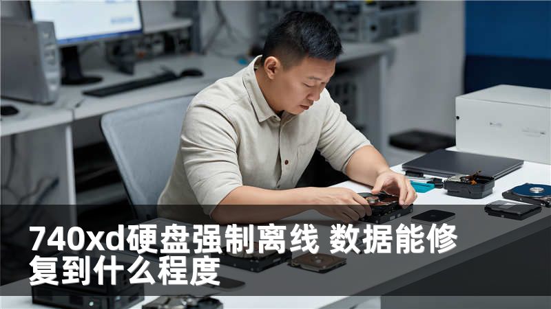 740xd硬盘强制离线 数据能修复到什么程度