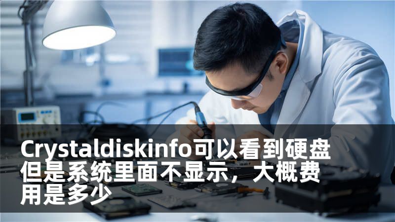 Crystaldiskinfo可以看到硬盘但是系统里面不显示，大概费用是多少