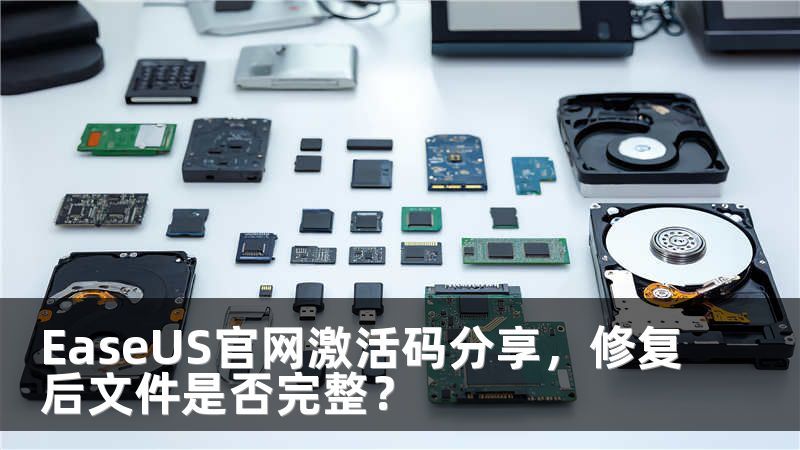 EaseUS官网激活码分享，修复后文件是否完整？