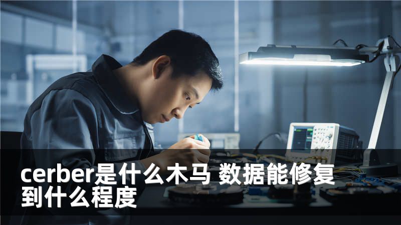 cerber是什么木马 数据能修复到什么程度