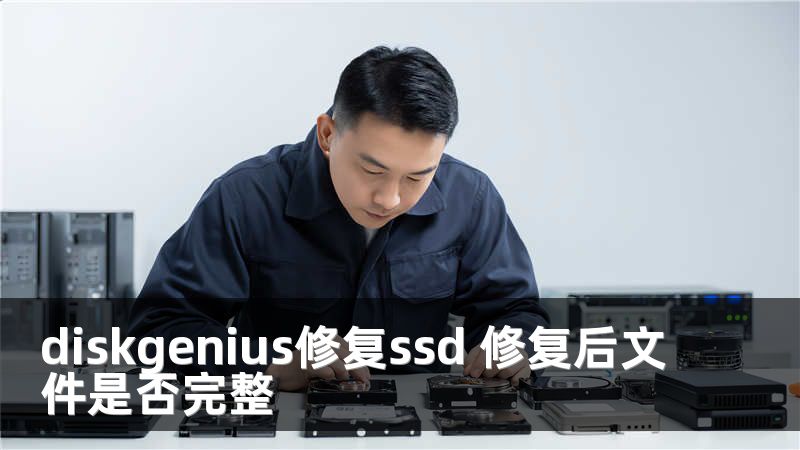 diskgenius修复ssd 修复后文件是否完整
