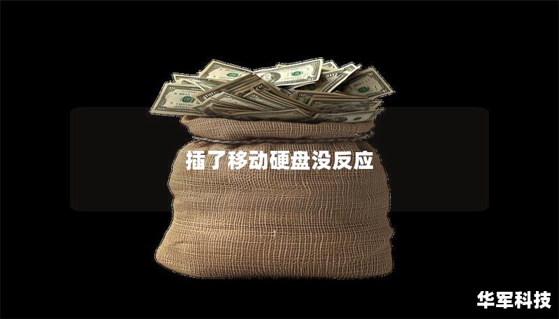 插了移动硬盘没反应