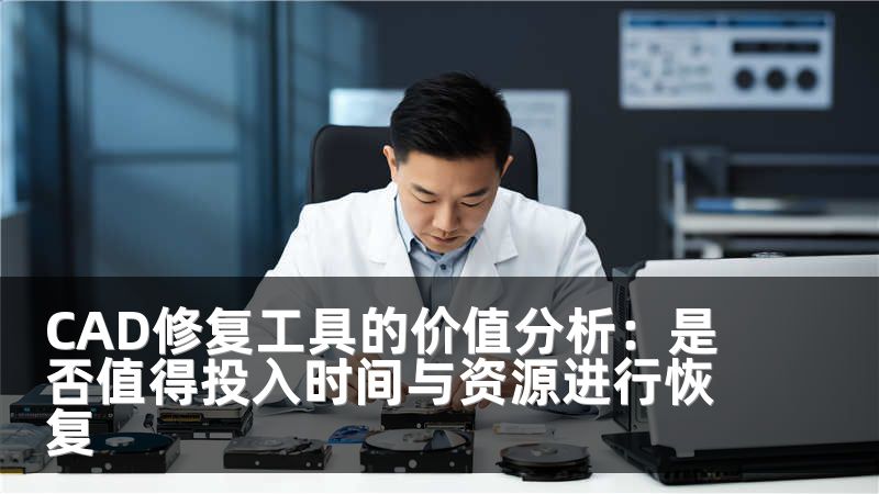 CAD修复工具的价值分析：是否值得投入时间与资源进行恢复