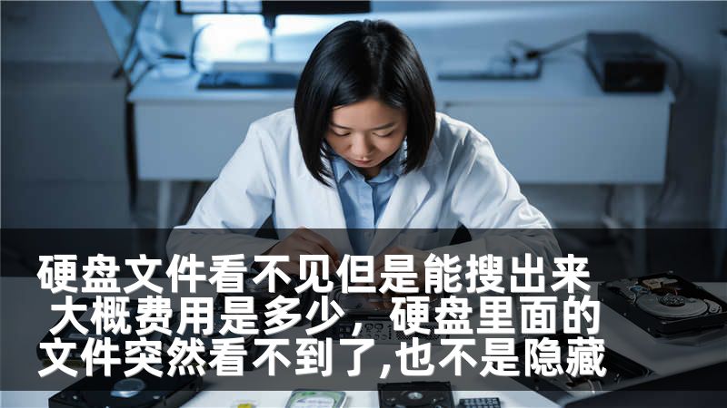 硬盘文件看不见但是能搜出来 大概费用是多少，硬盘里面的文件突然看不到了,也不是隐藏
