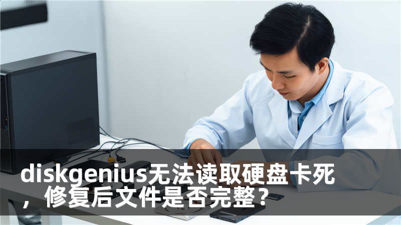diskgenius无法读取硬盘卡死，修复后文件是否完整？