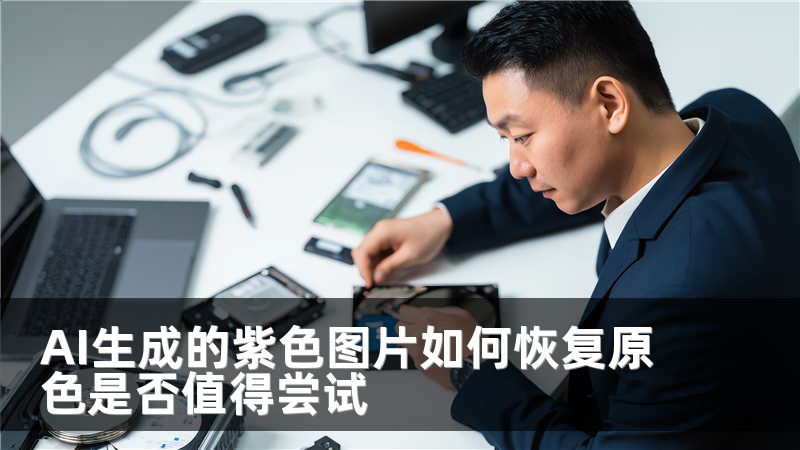 AI生成的紫色图片如何恢复原色是否值得尝试