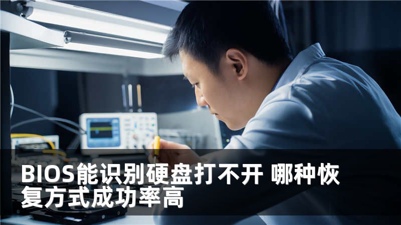 BIOS能识别硬盘打不开 哪种恢复方式成功率高
