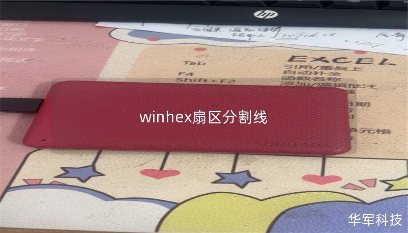 winhex扇区分割线