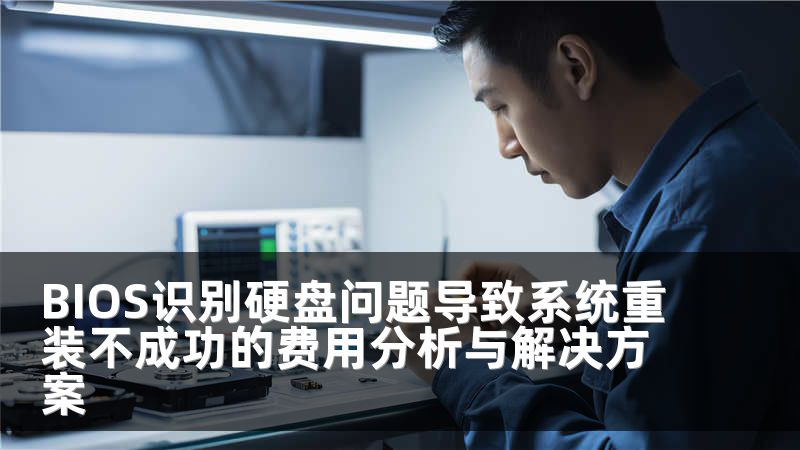 BIOS识别硬盘问题导致系统重装不成功的费用分析与解决方案
