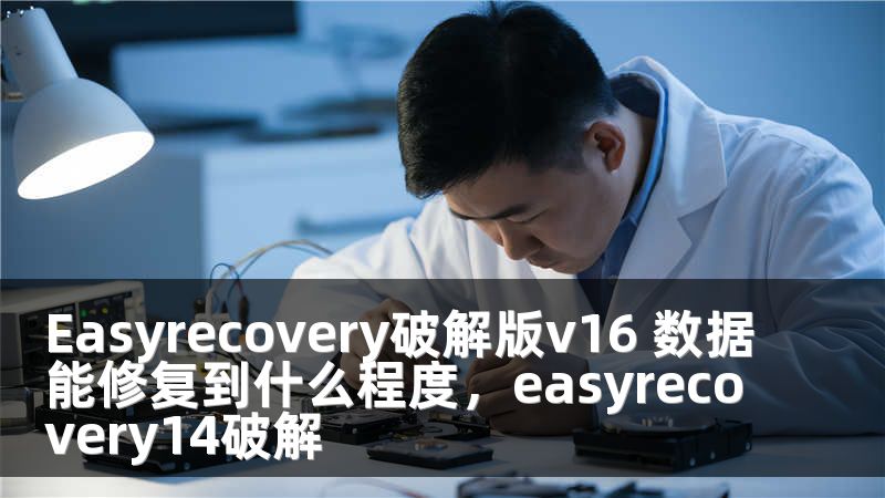 Easyrecovery破解版v16 数据能修复到什么程度，easyrecovery14破解