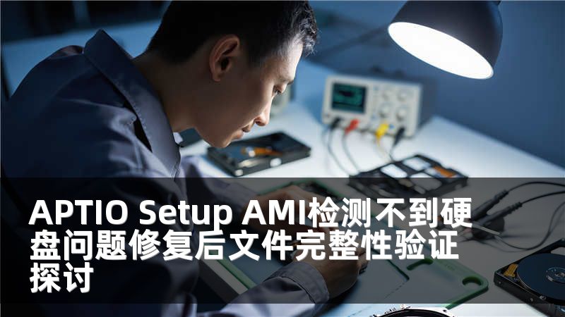 APTIO Setup AMI检测不到硬盘问题修复后文件完整性验证探讨