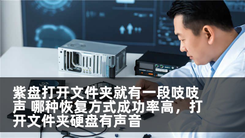 紫盘打开文件夹就有一段吱吱声 哪种恢复方式成功率高，打开文件夹硬盘有声音