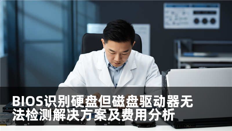 BIOS识别硬盘但磁盘驱动器无法检测解决方案及费用分析