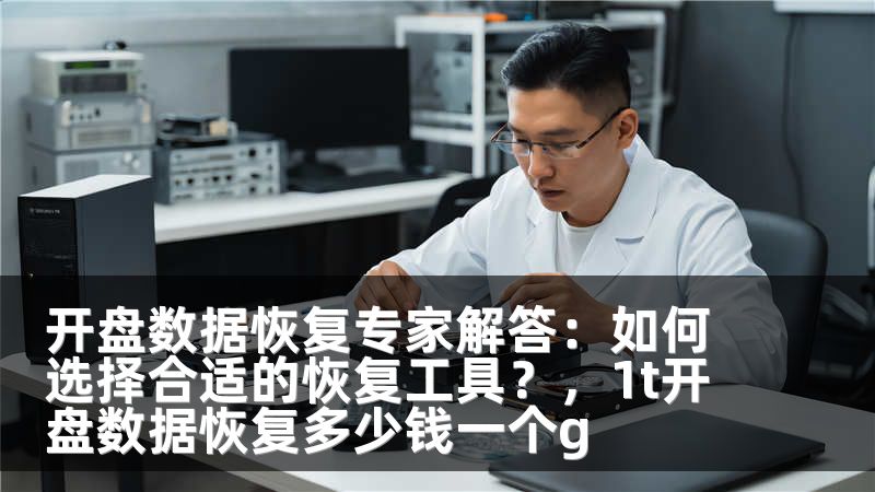 开盘数据恢复专家解答：如何选择合适的恢复工具？，1t开盘数据恢复多少钱一个g