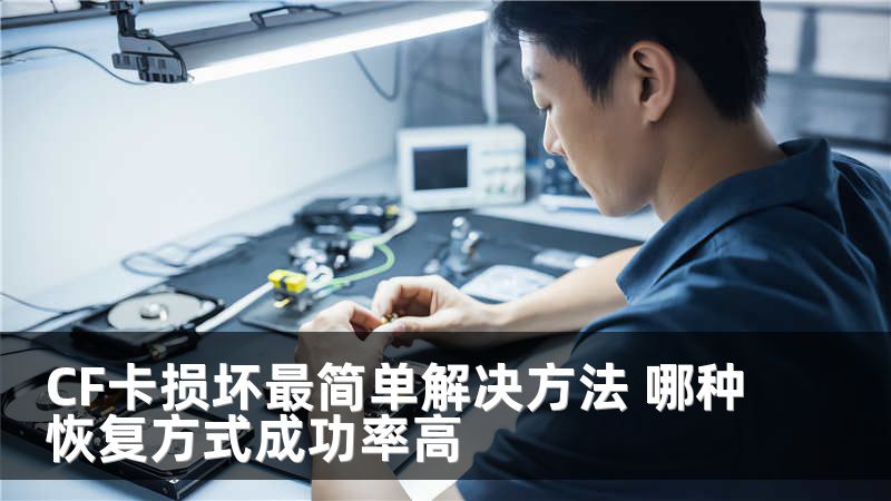 CF卡损坏最简单解决方法 哪种恢复方式成功率高