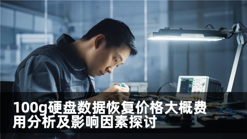 100g硬盘数据恢复价格大概费用分析及影响因素探讨