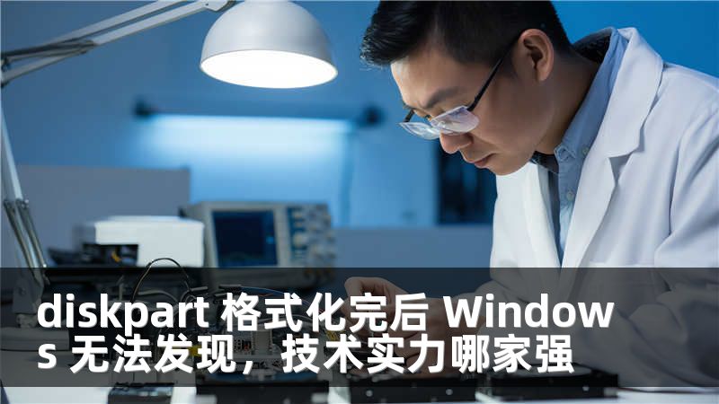 diskpart 格式化完后 Windows 无法发现，技术实力哪家强