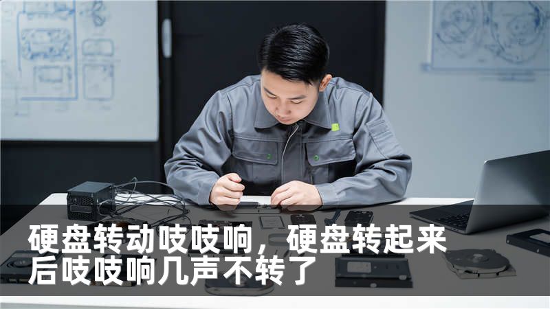 硬盘转动吱吱响，硬盘转起来后吱吱响几声不转了