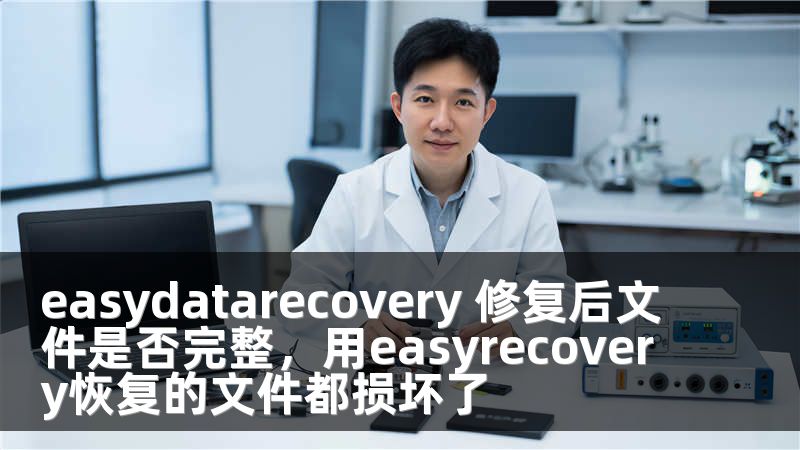easydatarecovery 修复后文件是否完整，用easyrecovery恢复的文件都损坏了