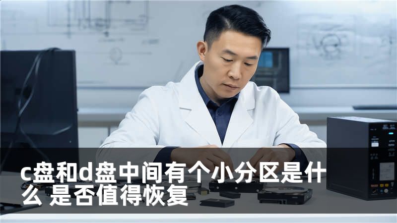 c盘和d盘中间有个小分区是什么 是否值得恢复