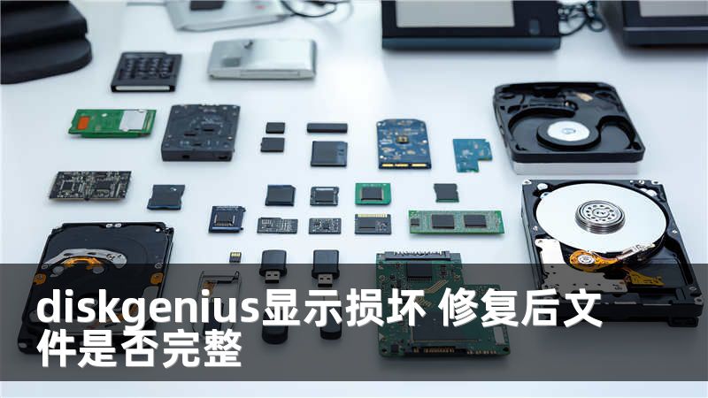 diskgenius显示损坏 修复后文件是否完整