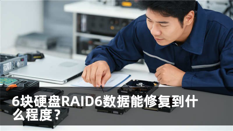 6块硬盘RAID6数据能修复到什么程度？