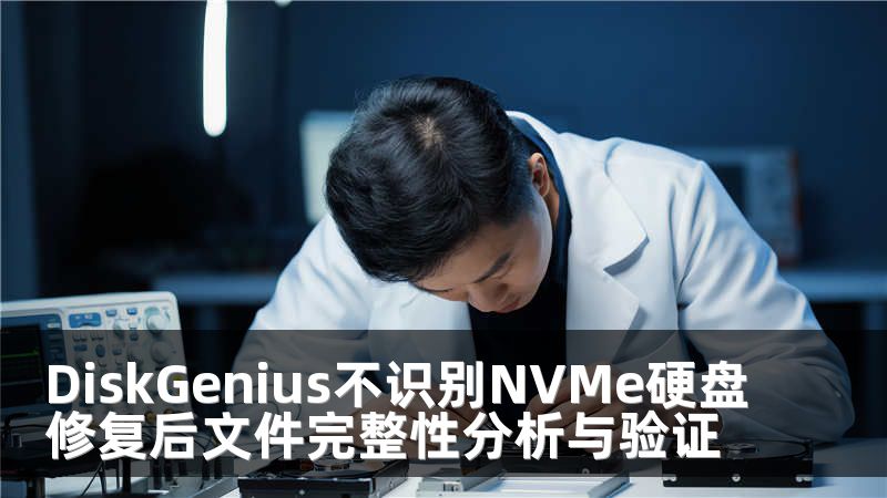 DiskGenius不识别NVMe硬盘修复后文件完整性分析与验证