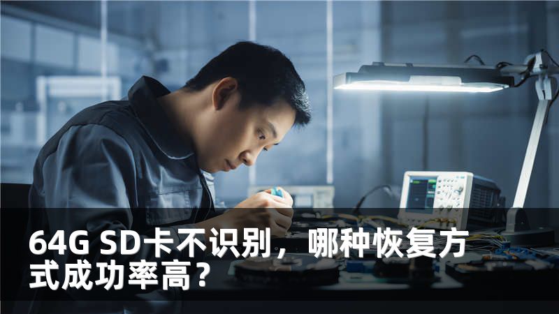 64G SD卡不识别，哪种恢复方式成功率高？