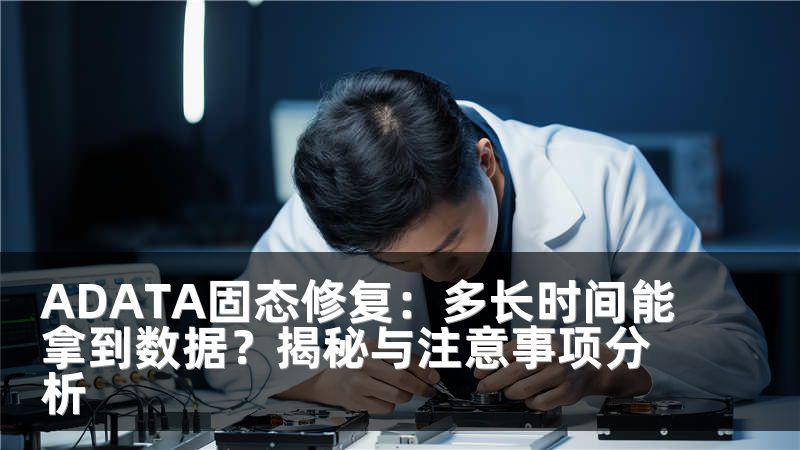 ADATA固态修复：多长时间能拿到数据？揭秘与注意事项分析
