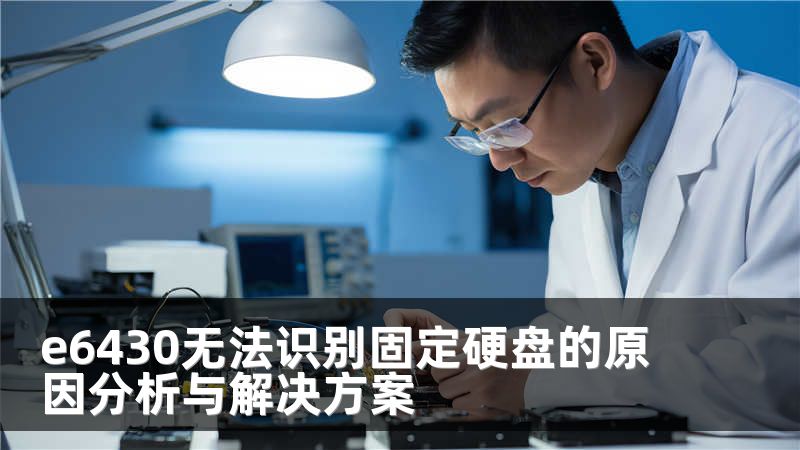 e6430无法识别固定硬盘的原因分析与解决方案