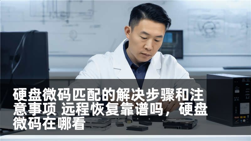 硬盘微码匹配的解决步骤和注意事项 远程恢复靠谱吗，硬盘微码在哪看