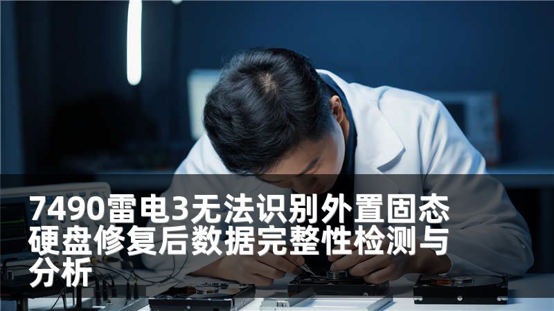 7490雷电3无法识别外置固态硬盘修复后数据完整性检测与分析