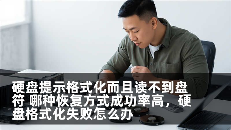 硬盘提示格式化而且读不到盘符 哪种恢复方式成功率高，硬盘格式化失败怎么办