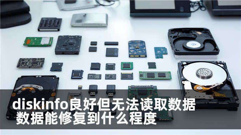 diskinfo良好但无法读取数据 数据能修复到什么程度