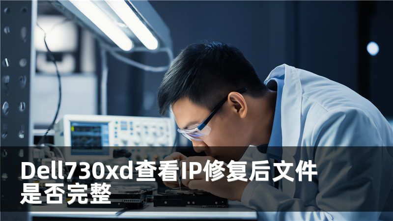 Dell730xd查看IP修复后文件是否完整