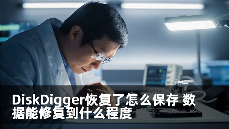 DiskDigger恢复了怎么保存 数据能修复到什么程度