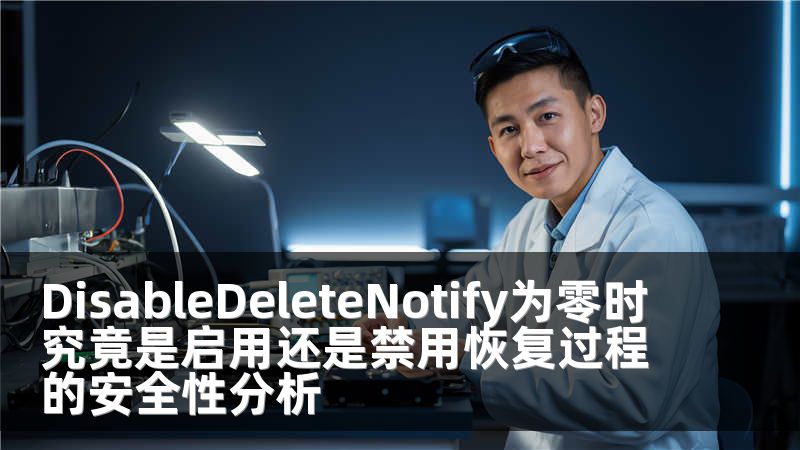 DisableDeleteNotify为零时究竟是启用还是禁用恢复过程的安全性分析