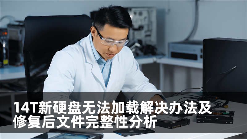 14T新硬盘无法加载解决办法及修复后文件完整性分析