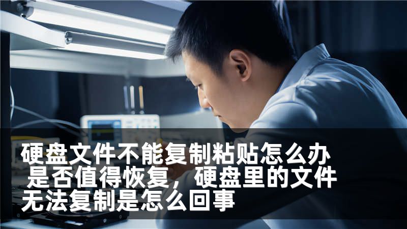 硬盘文件不能复制粘贴怎么办 是否值得恢复，硬盘里的文件无法复制是怎么回事