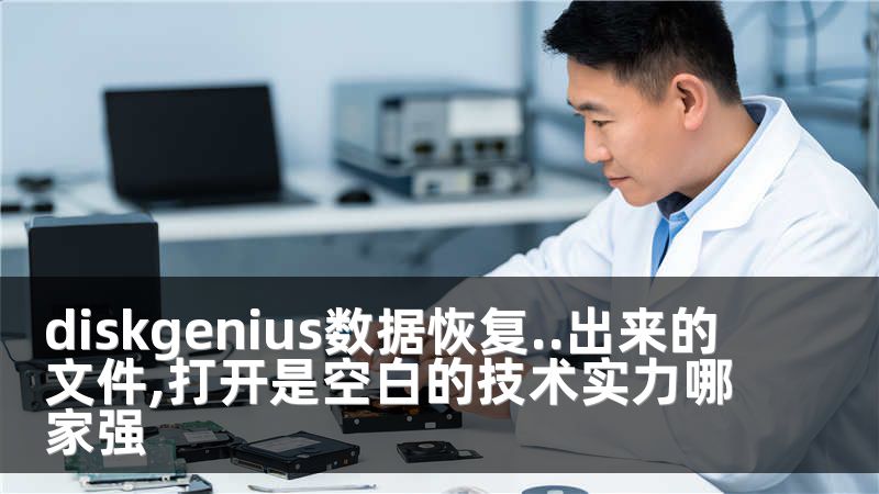 diskgenius数据恢复..出来的文件,打开是空白的技术实力哪家强