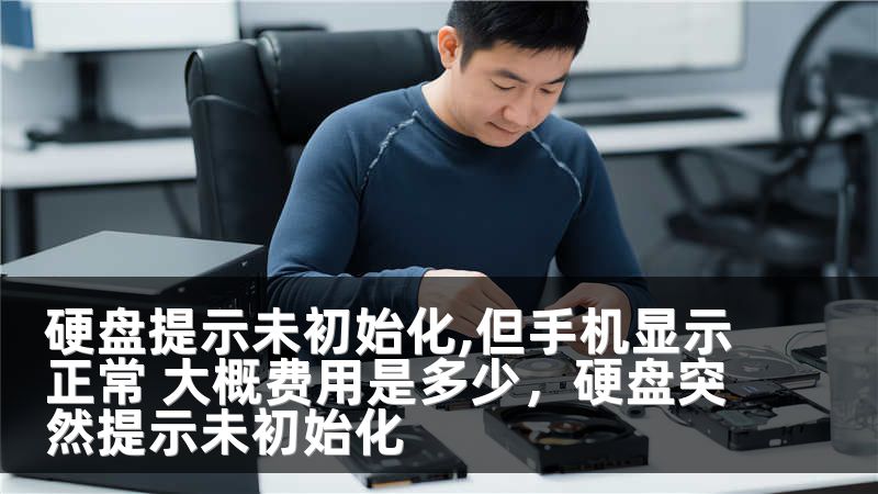 硬盘提示未初始化,但手机显示正常 大概费用是多少，硬盘突然提示未初始化