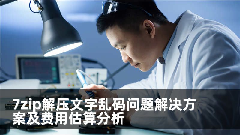 7zip解压文字乱码问题解决方案及费用估算分析