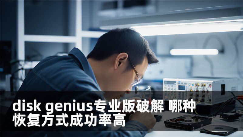 disk genius专业版破解 哪种恢复方式成功率高