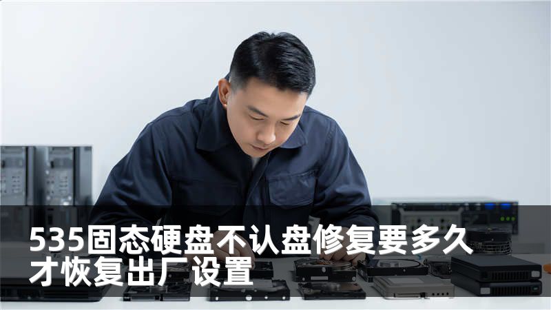 535固态硬盘不认盘修复要多久才恢复出厂设置
