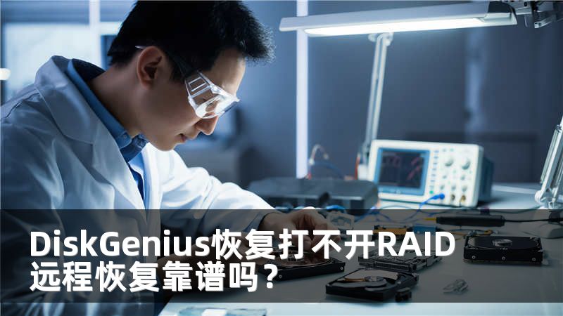 DiskGenius恢复打不开RAID远程恢复靠谱吗？