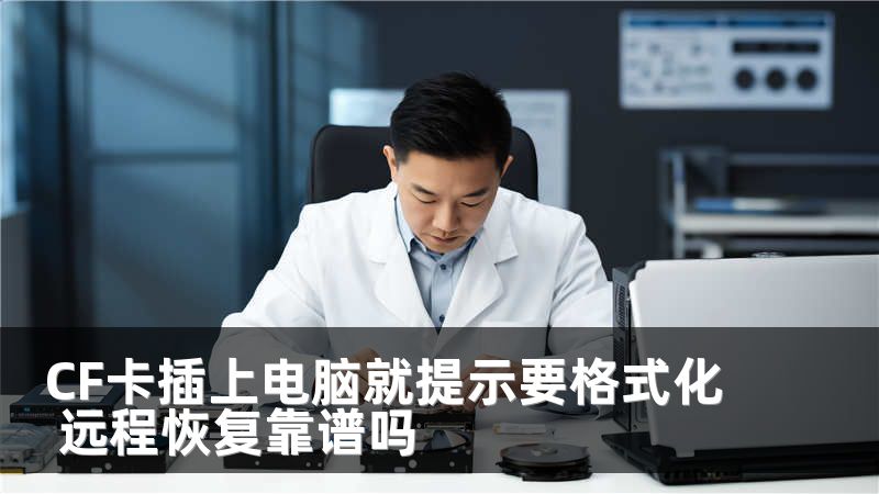CF卡插上电脑就提示要格式化 远程恢复靠谱吗
