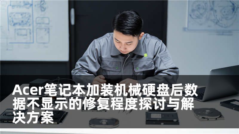 Acer笔记本加装机械硬盘后数据不显示的修复程度探讨与解决方案