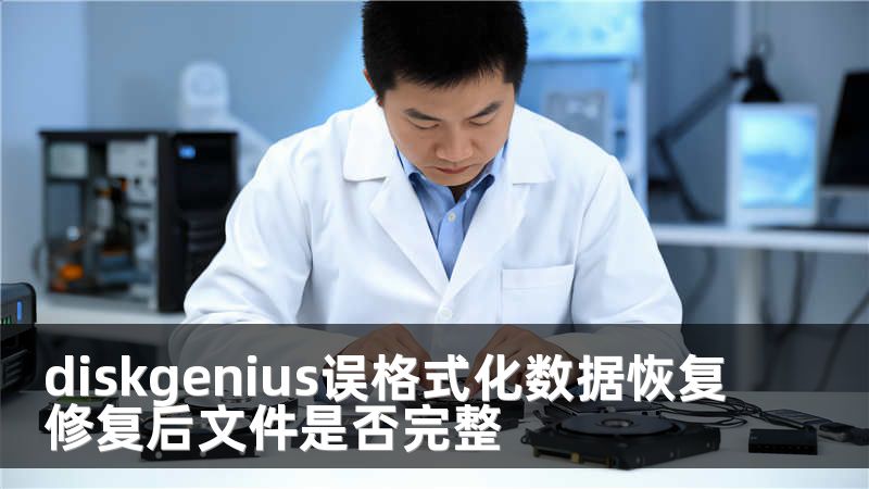 diskgenius误格式化数据恢复修复后文件是否完整